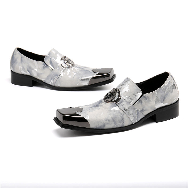 AOMISHOES™ The Stratos With Flat Toe Dress Shoes #8094