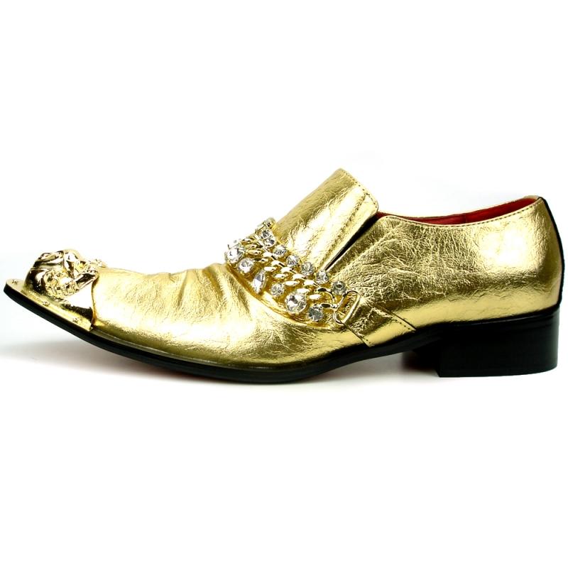 AOMISHOES™  Italian Silver Party Shoes #7021