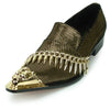 AOMISHOES™  Italian Golden Party Shoes #7008