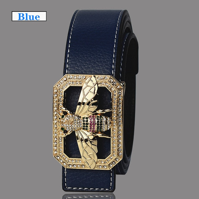 Diamond Luxury Leather Belt B2020