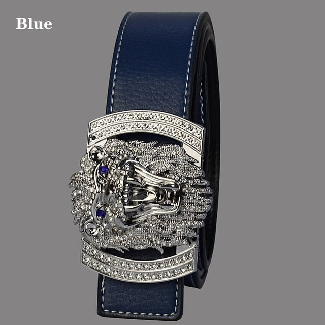 Rhinestone Luxury Leather Belt B2024
