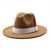 Ribbon Vintage Wool Fedora Hat H8023