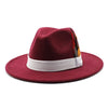 Ribbon Vintage Wool Fedora Hat H8023