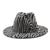 Leopard Wool Fedora Hat H8022