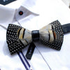 AOMISHOES™ PEACOCK FEATHER BOW TIES T1021